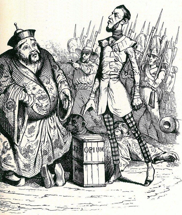 清朝でアヘンが広まった時、朝廷で起こった論争