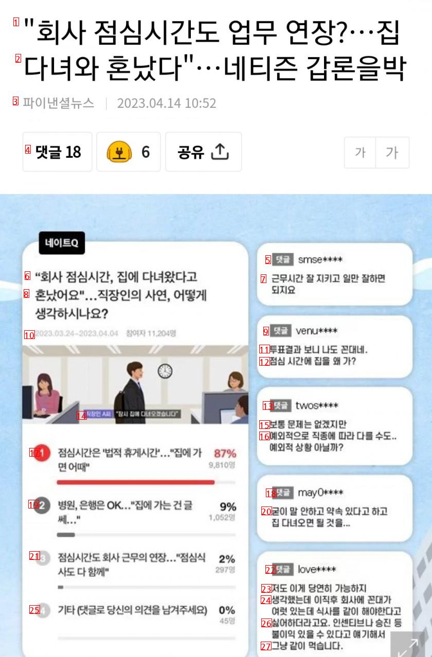 회사 점심시간 논란.jpg