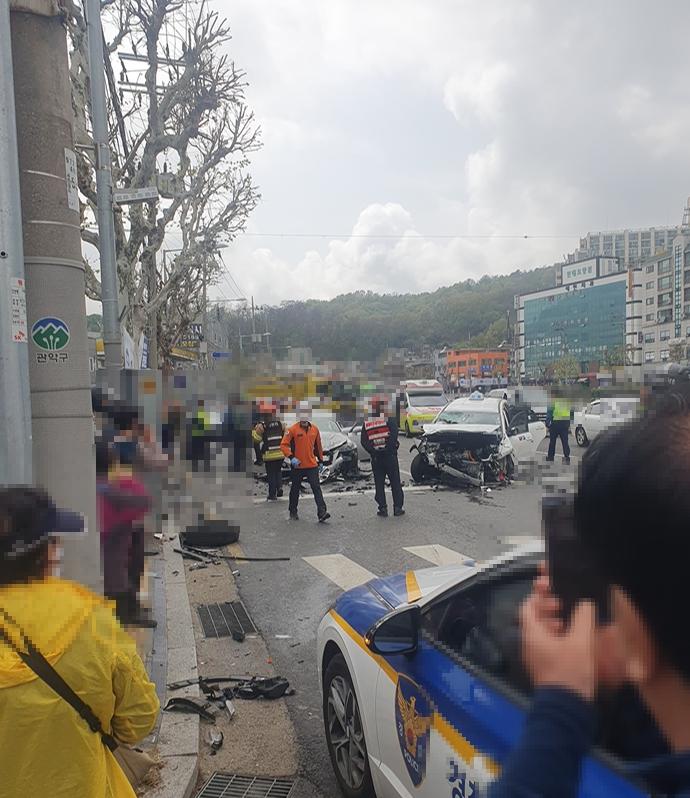 어제 서울 관악구에서 급발진 주장 사고로 20대 사망