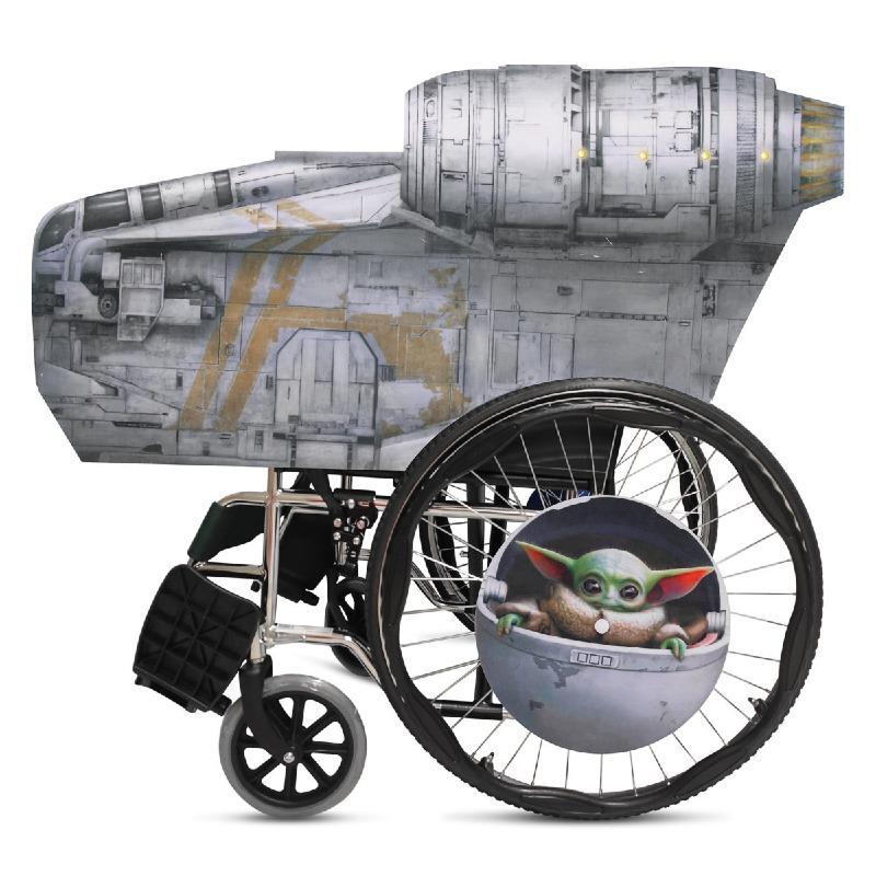 디즈니랜드서 볼수 있는 장애아동 대여용 휠체어