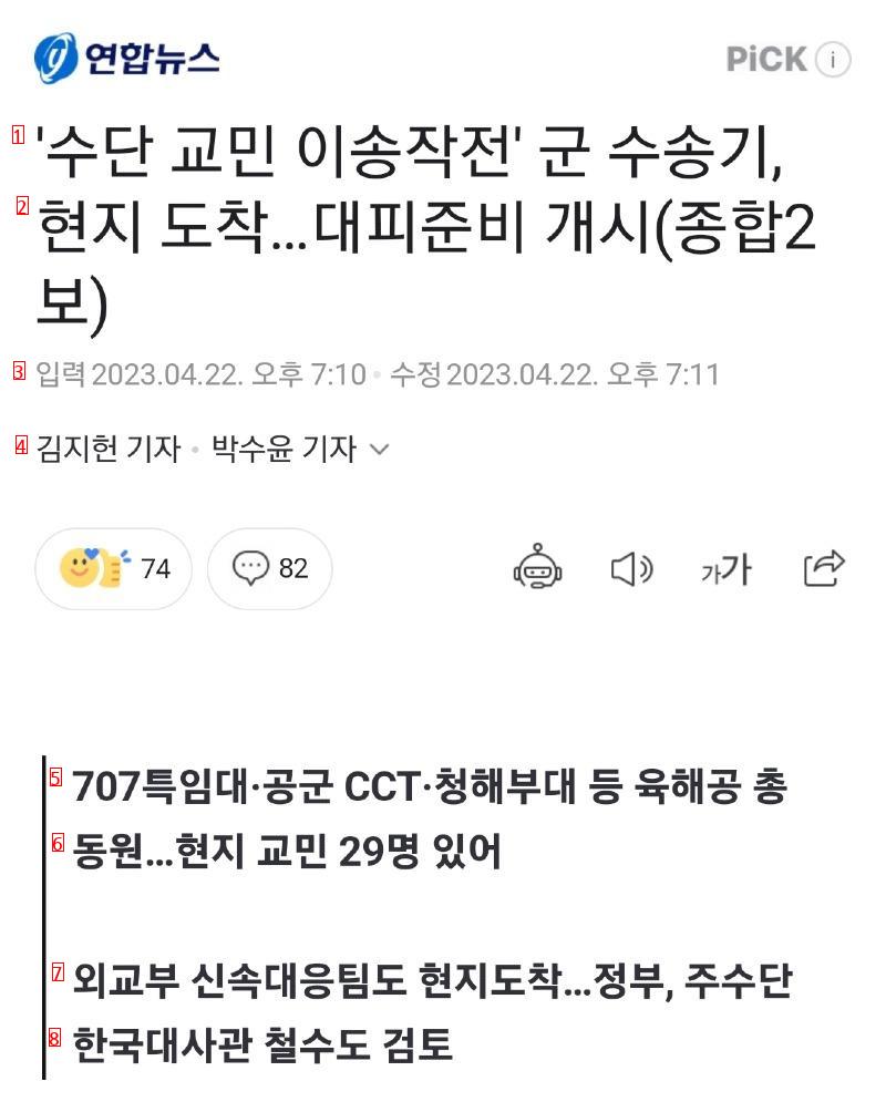 수단 교민 구출 작전 근황