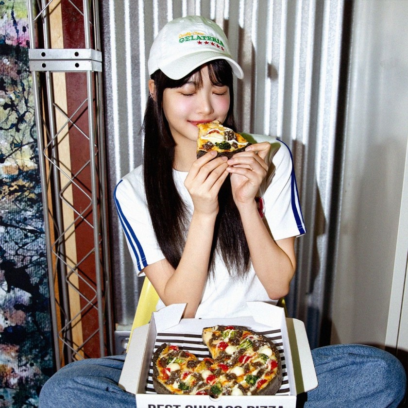 [르세라핌] 르세라핌 x 굽네 피자