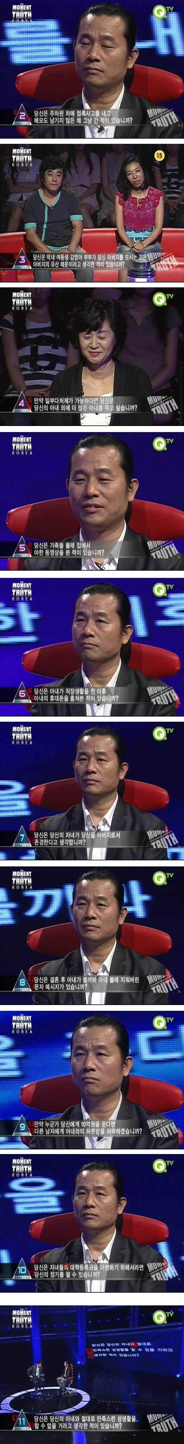 진실만 말하면 상금 1억