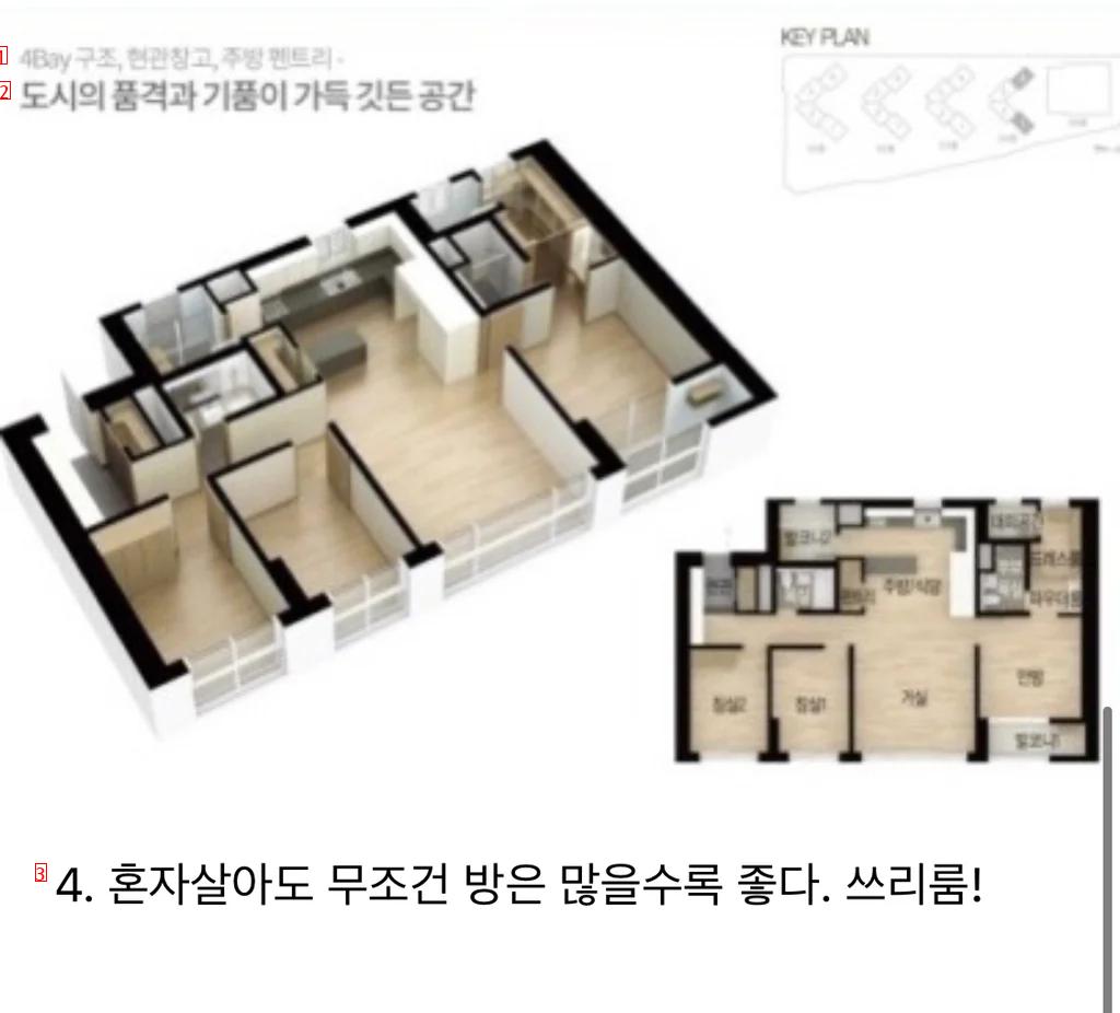 혼자 산다면 원룸 vs 1.5룸 vs 투룸 vs 쓰리룸