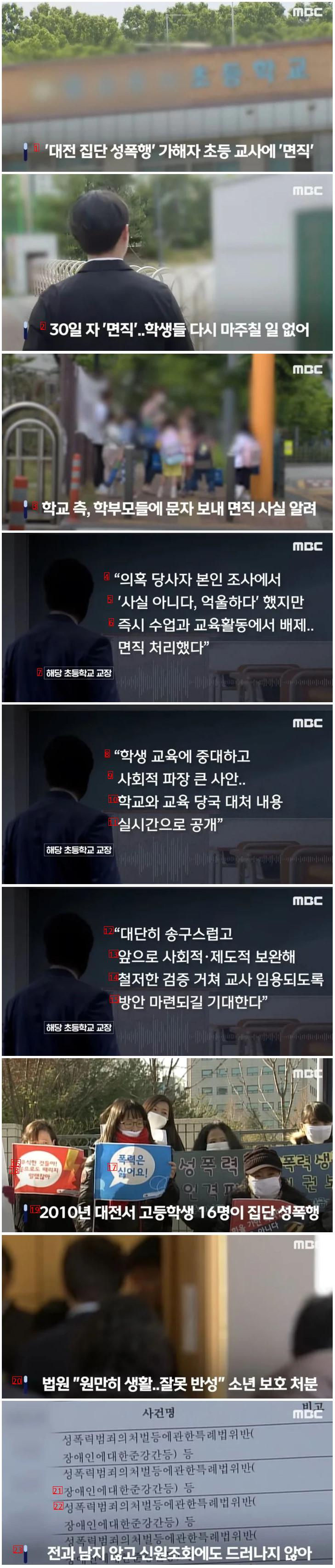 초등 교사된 대전 집단성폭행 가해자..면직 처분