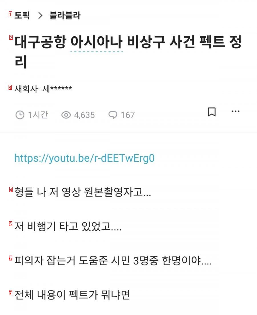 비상구 사건 영상 촬영자 등장 (+ 팩트체크). jpg