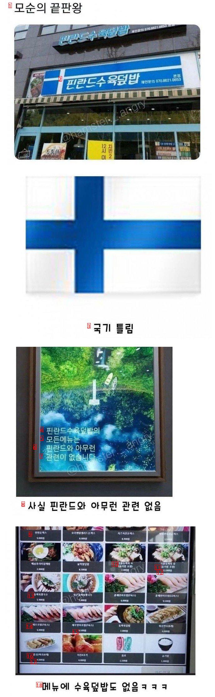 핀란드 수육 덮밥의 3가지 모순