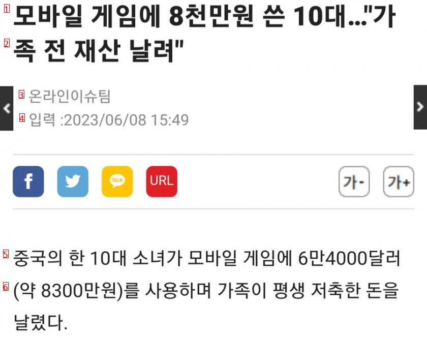 모바일게임에 8000만원 쓴 10대女, 가족 전재산 날려.news
