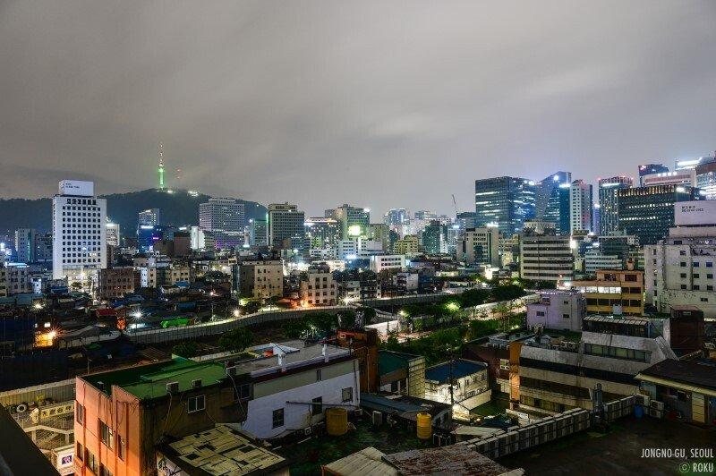 서울 야경 vs 중국 야경