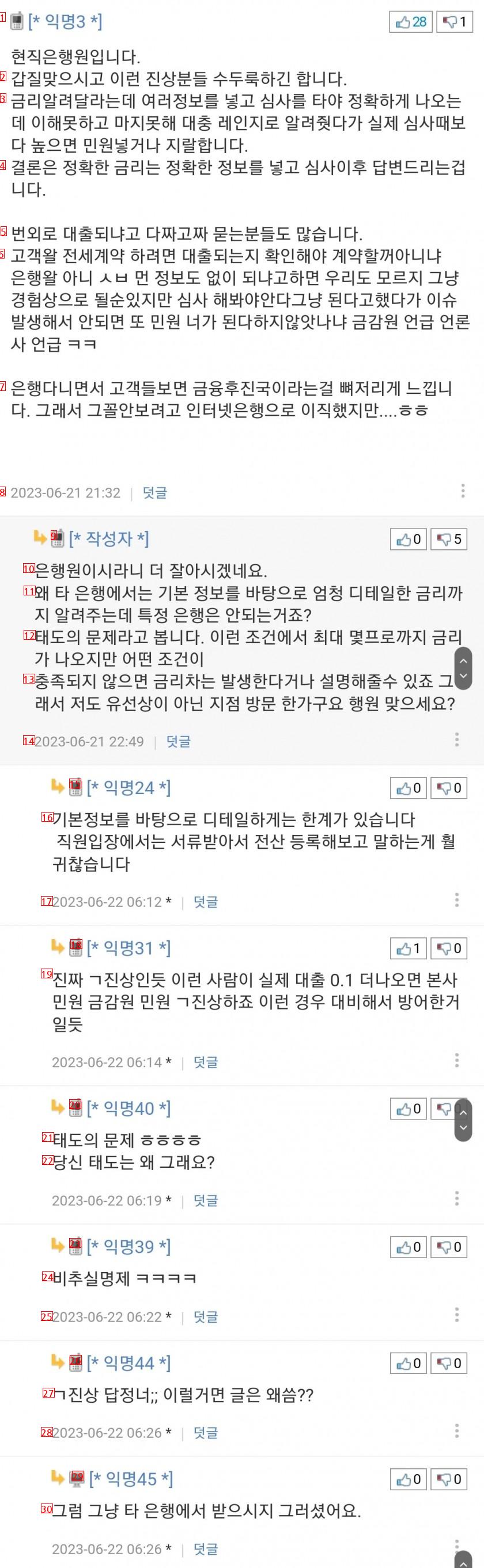 대출 알아보다가 은행직원한테 갑질당한 남자 ㅋㅋㅋ