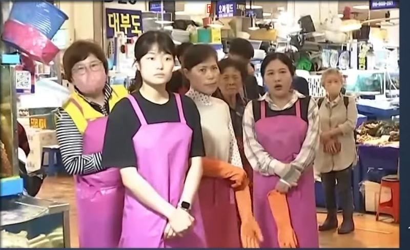 노량진 수산물시장 상인분들 표정