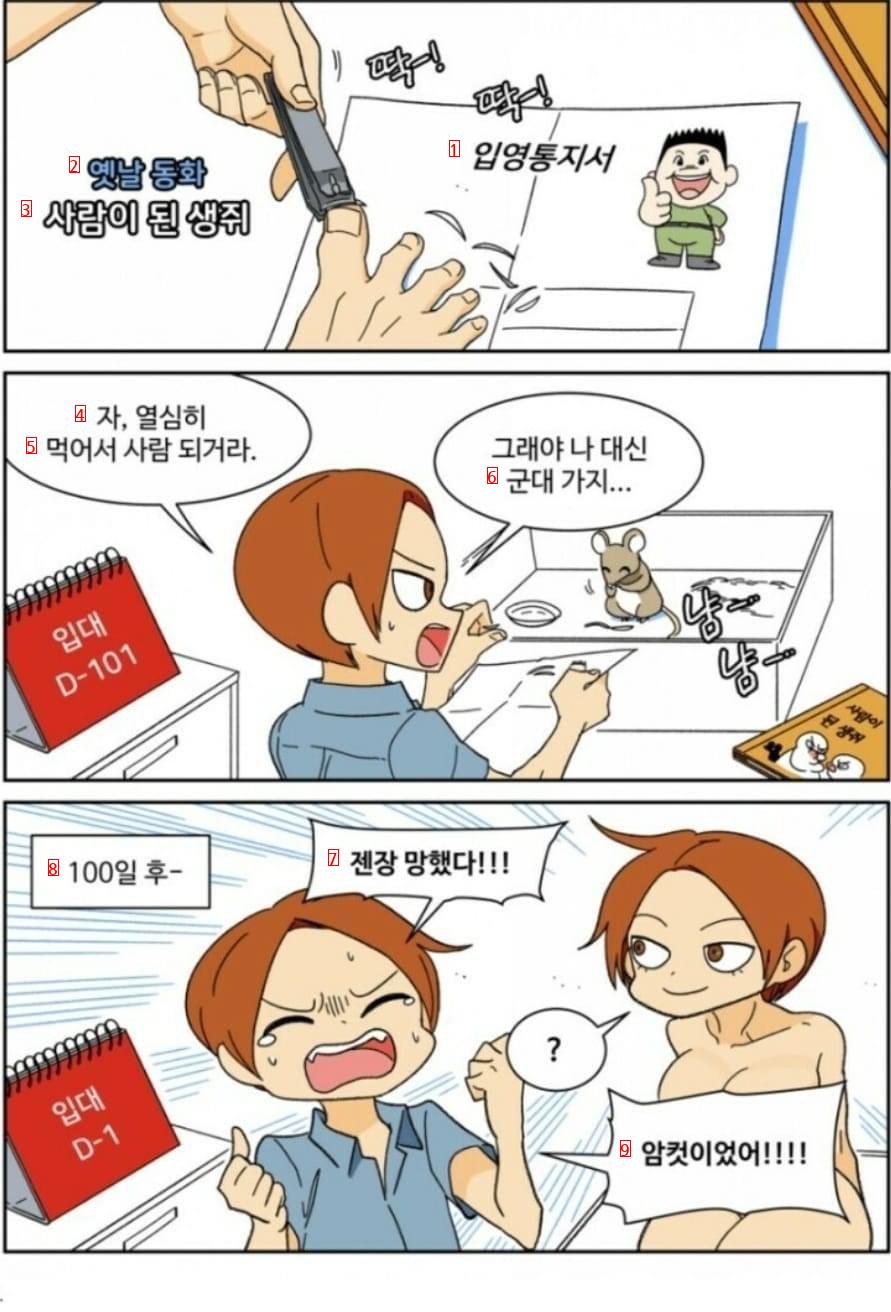 ㅇㅎ) 사람이 된 생쥐