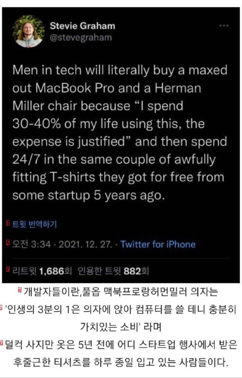 개발자의 소비 특징