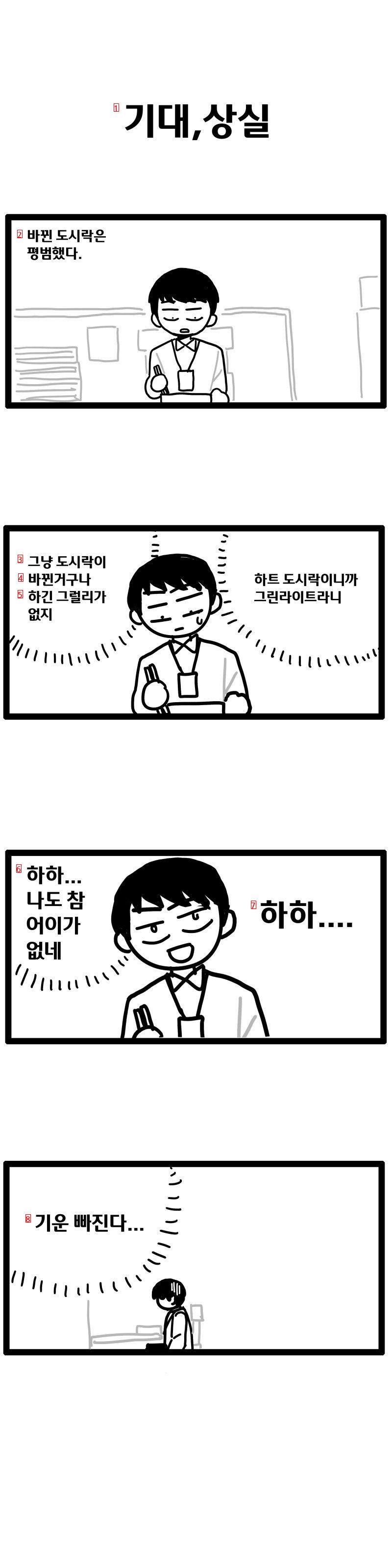 회사에서 남녀 단 둘이 야근하는 만화.manhwa