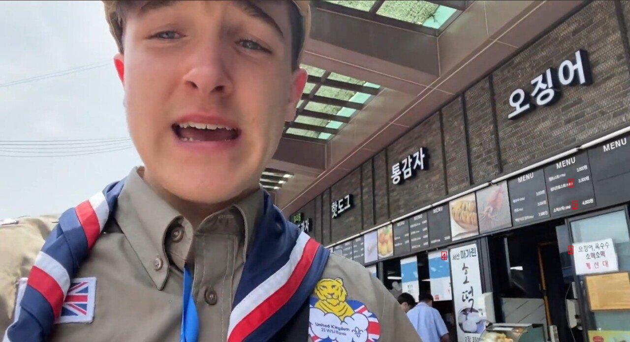 ジャンボリーに参加したウェールズのYouTuber