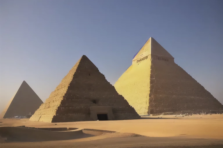 대부분 본 적 없는 피라미드 모습