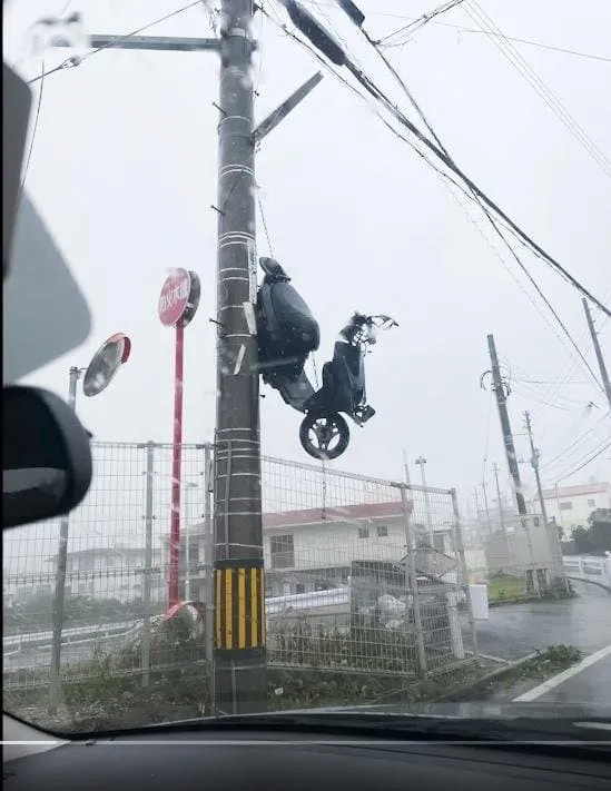 오키나와 태풍 근황.jpg