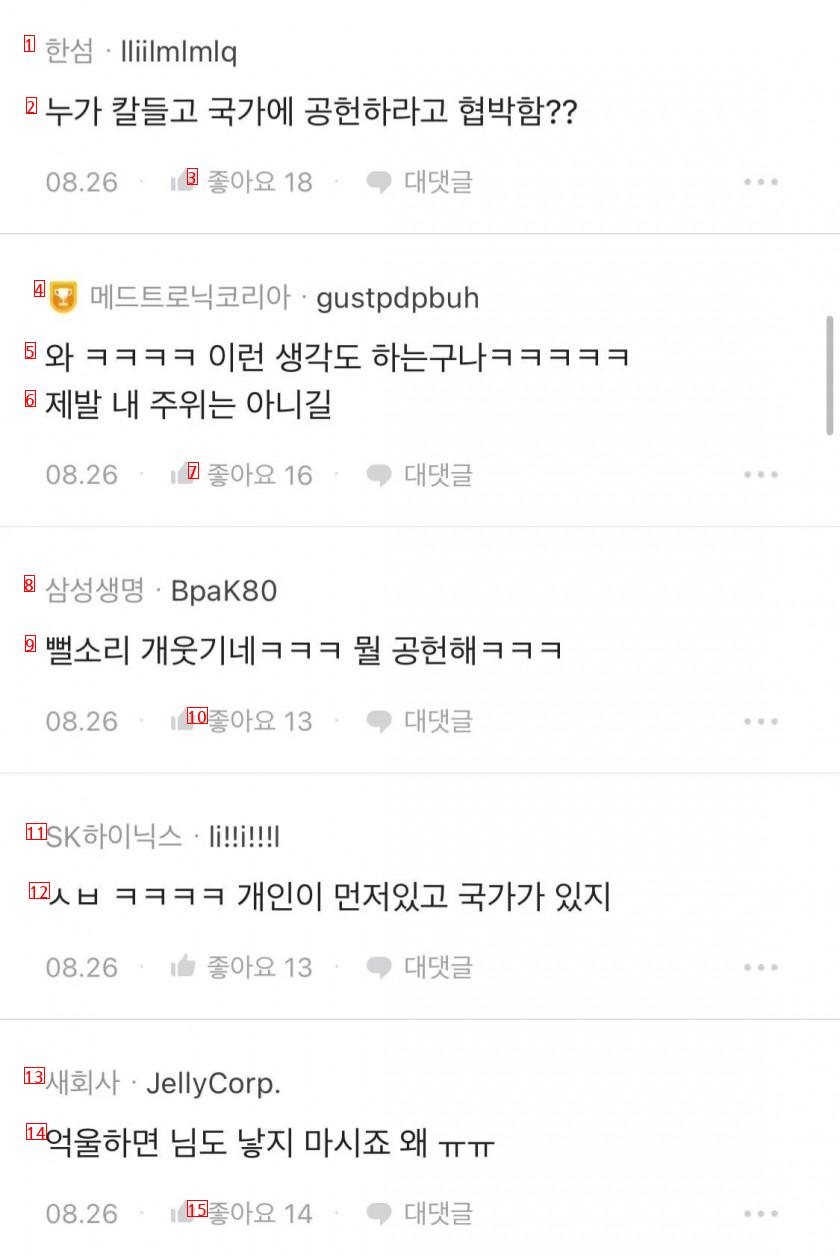 딩크비혼은 미래노동력 제공도 안하는데 국가에 어떤 공헌을할까