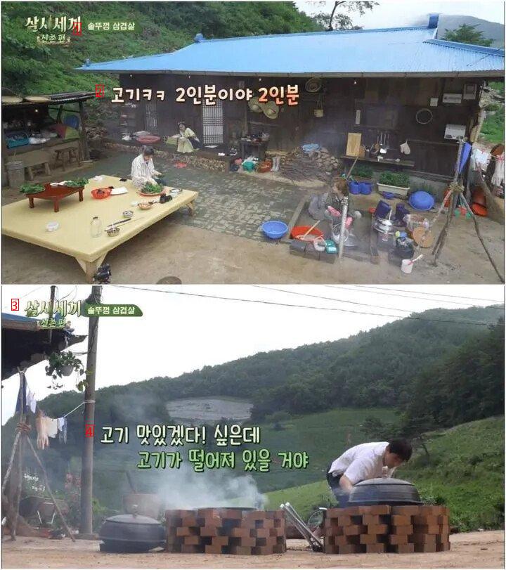 충격적인 배우들의 식사량..jpg