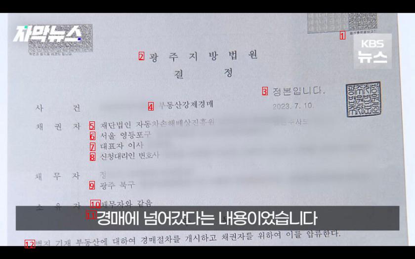 갑자기 은행에서 자기 아파트가 경매에 넘어갔다는 전화를 받은 남성