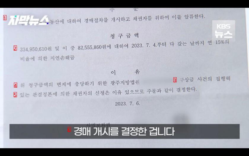 갑자기 은행에서 자기 아파트가 경매에 넘어갔다는 전화를 받은 남성