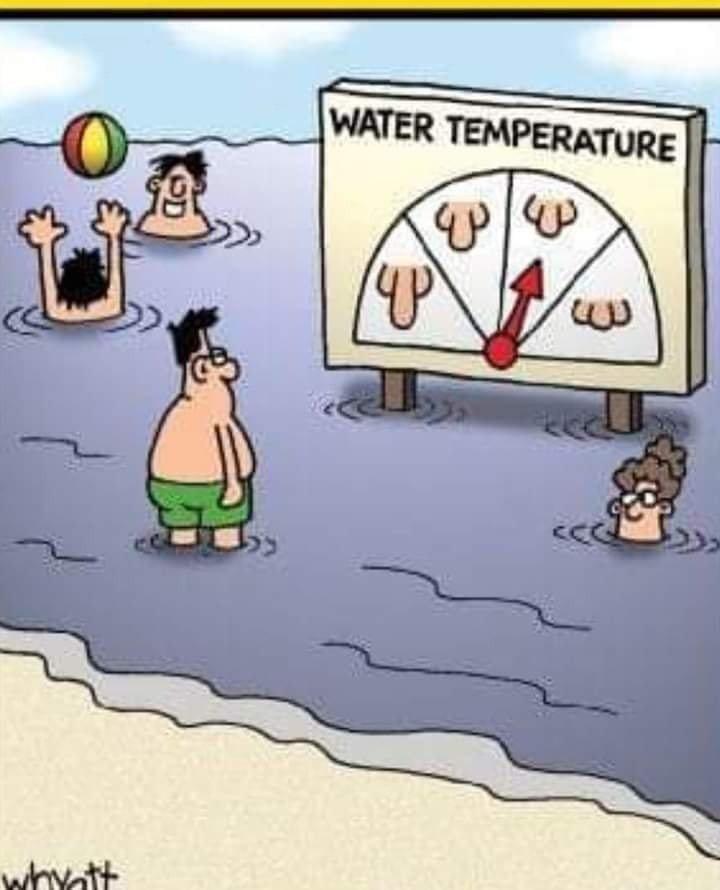 남자들을 위한 물 온도계