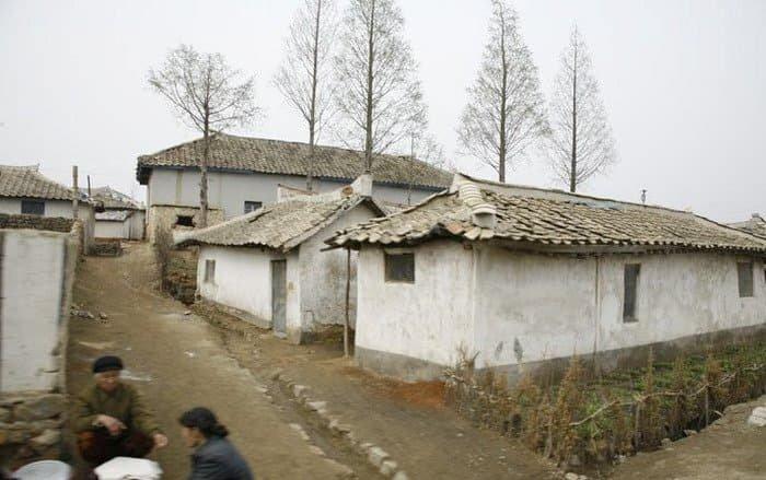 북한 시골의 모습