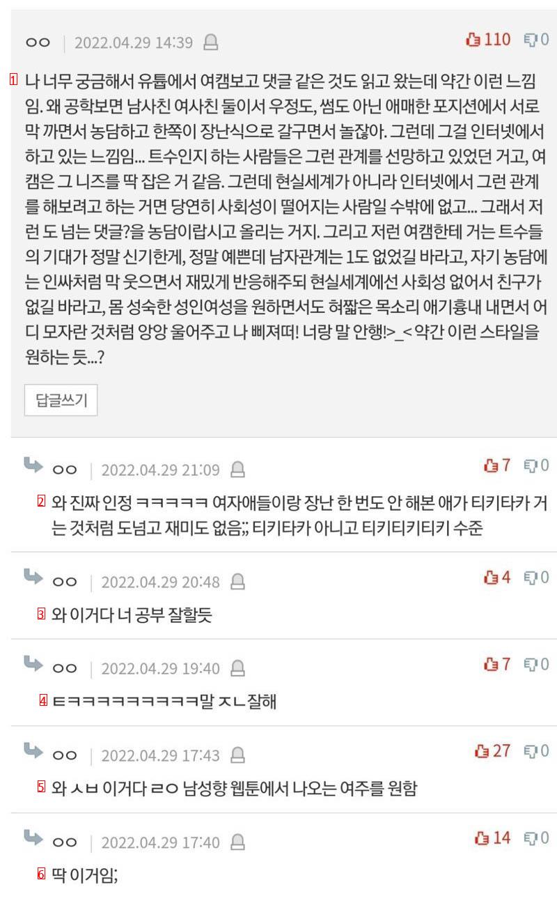 트위치 여캠 시장 분석가