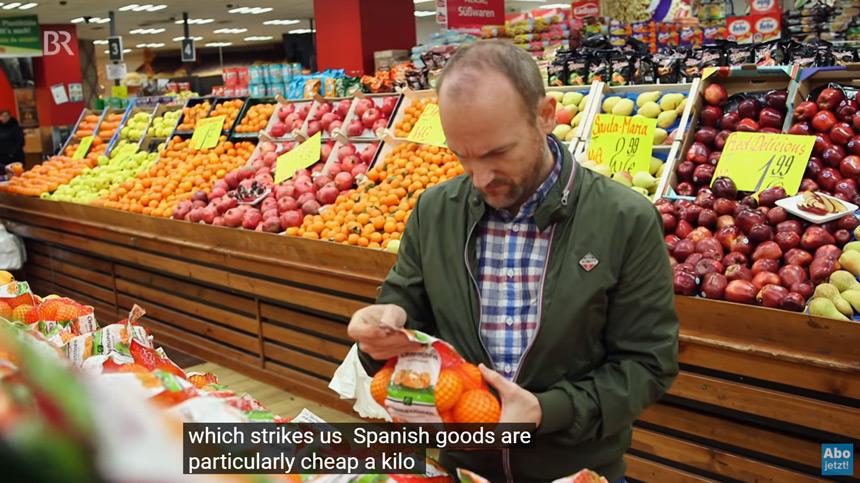 유럽의 저렴한 과일, 채소물가의 비결