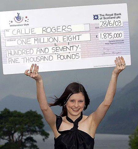 영국 최연소 40억짜리 로또 당첨되었던 16세 소녀