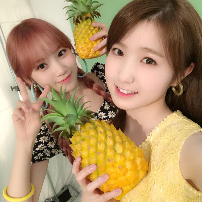 IZ*ONE、キム·チェウォン 仁美 ノンノーインスタ