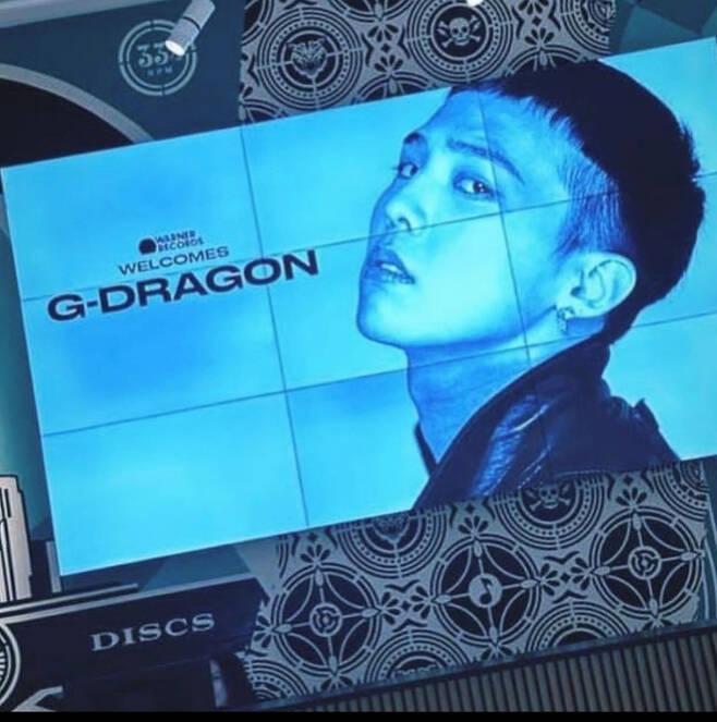 G-DRAGON YGを離れてワーナーミュージック合流公式化ウェルカムGD