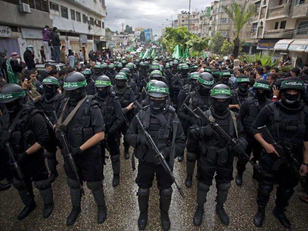 イスラエルとの戦争を開始した武装グループ、ハマスjpg