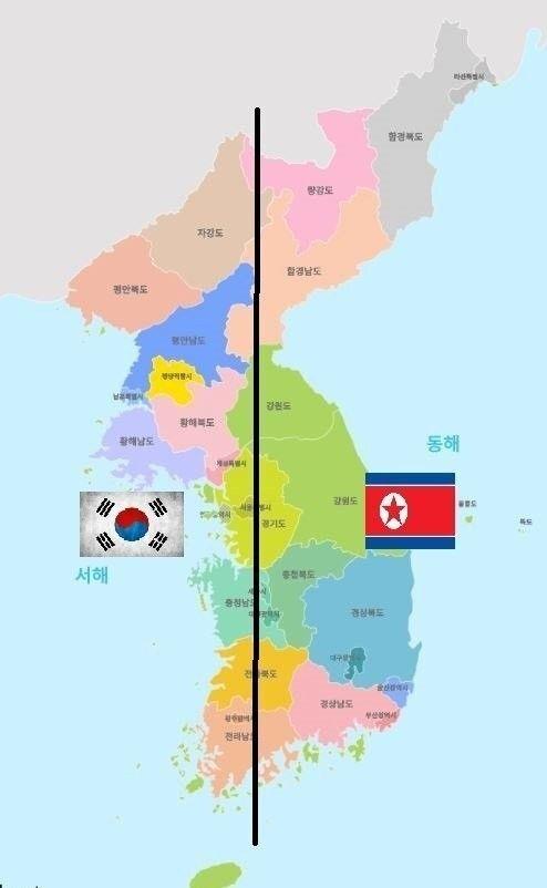 韓国の土地の位置をこのように変えるなら賛成ですか