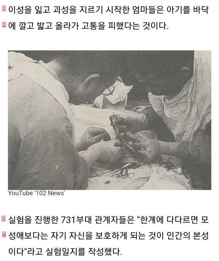 역사상 아기 참수보다 충격적인거 본적있는데