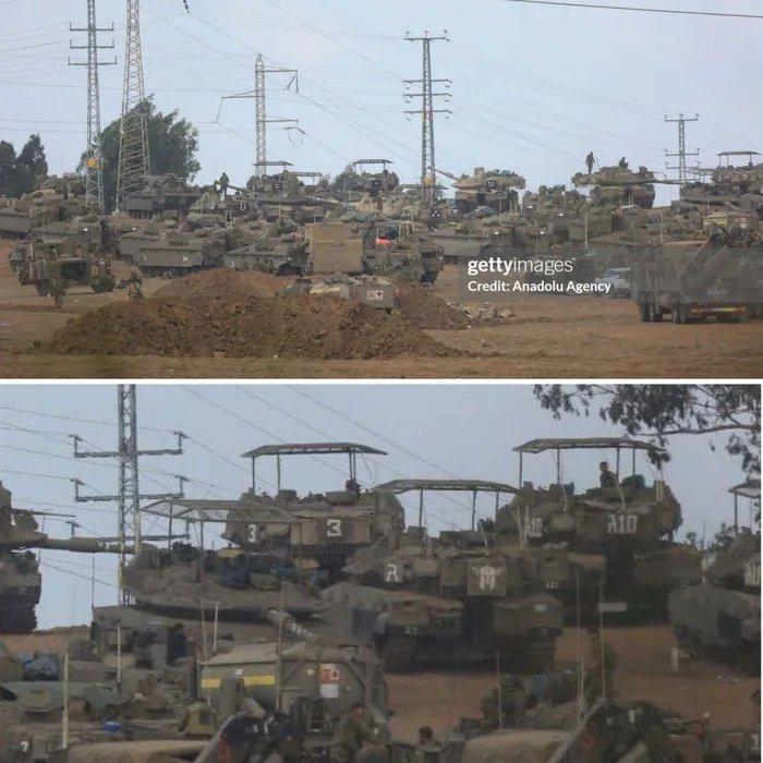 最新の戦争トレンドを反映したイスラエルの戦車の写真