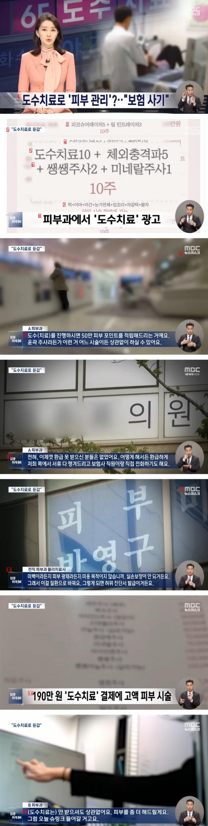 피부 미용 의사들 실비 보험료 빨아먹고 폐업 유행