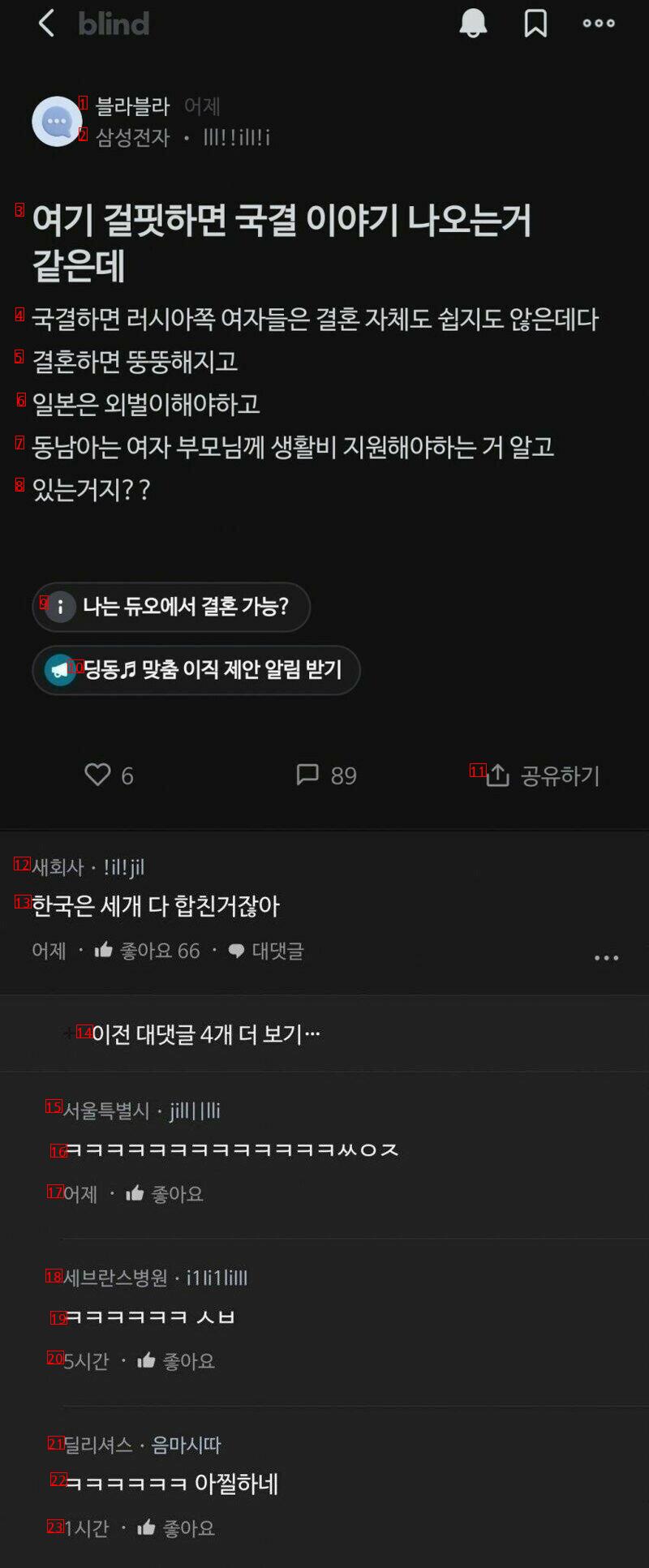 국제결혼 단점 알려드림