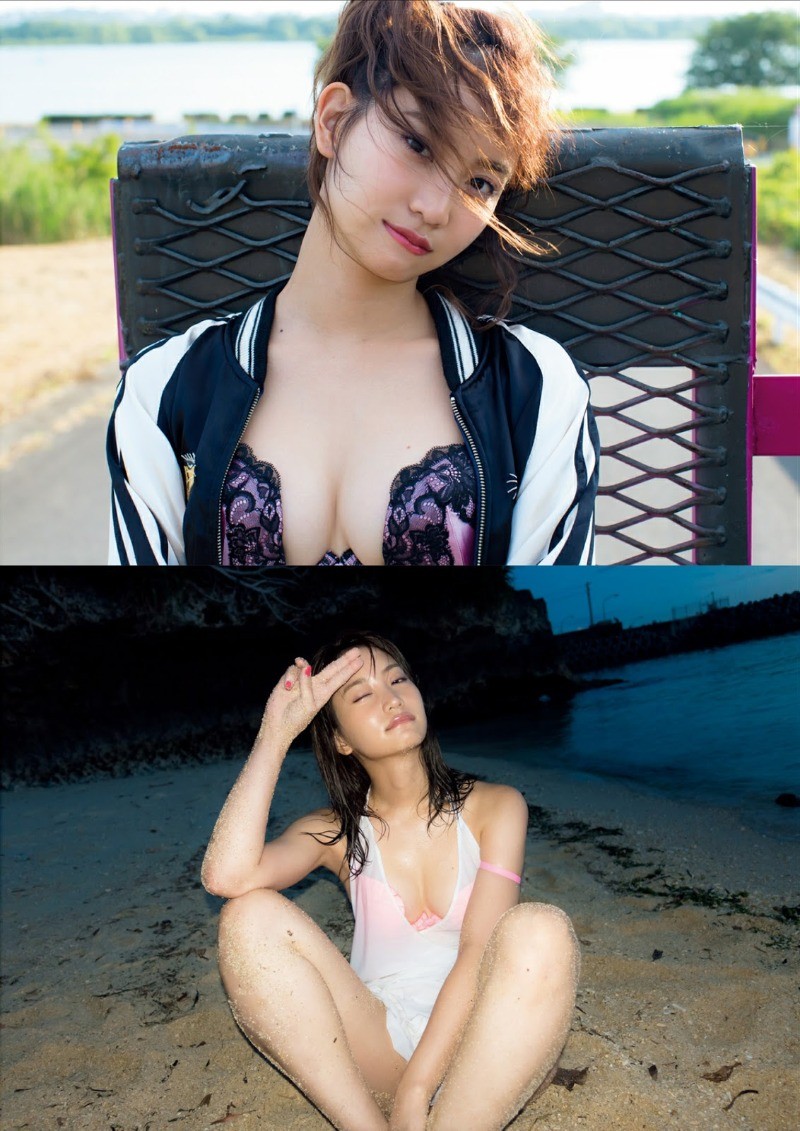 AKB48の元メンバー、長尾まりやグラビア