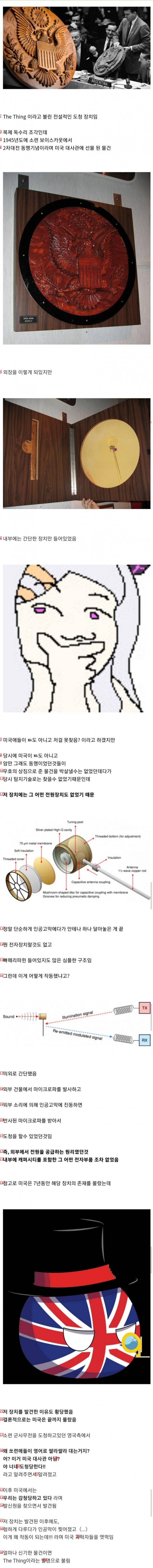 미국을 7년간 도청한 장치