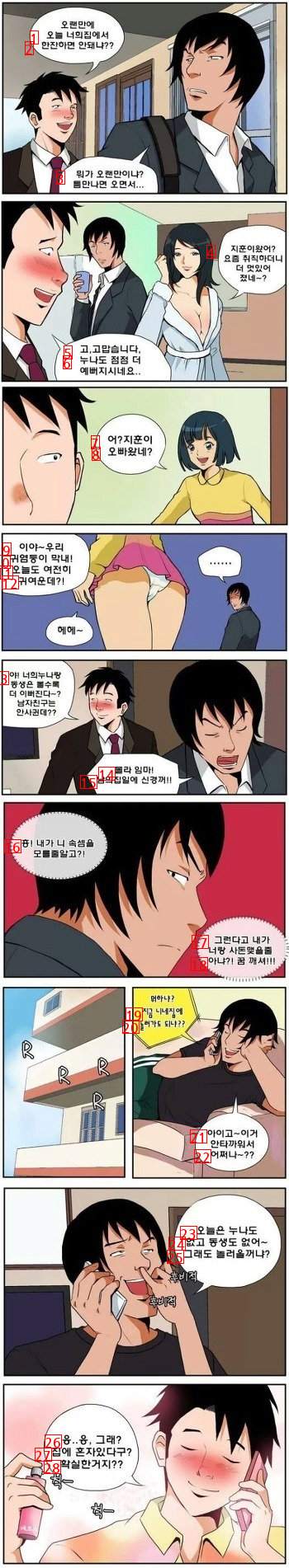 友達の美人妹お姉さんと姻戚関係作戦Manhwa