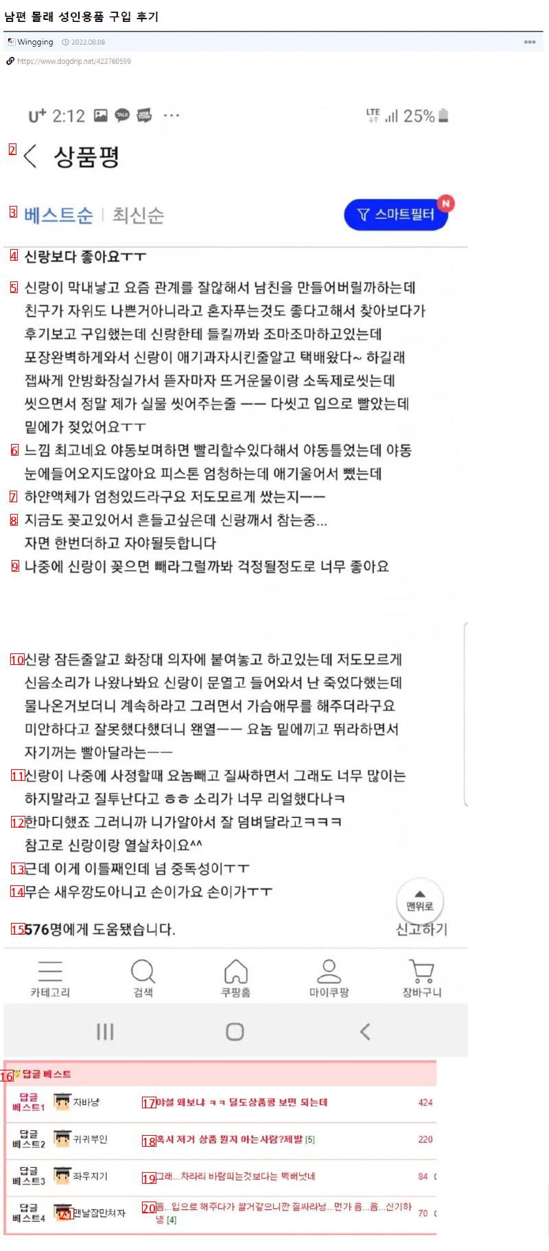 19) 남편 몰래 성인용품 구입 후기