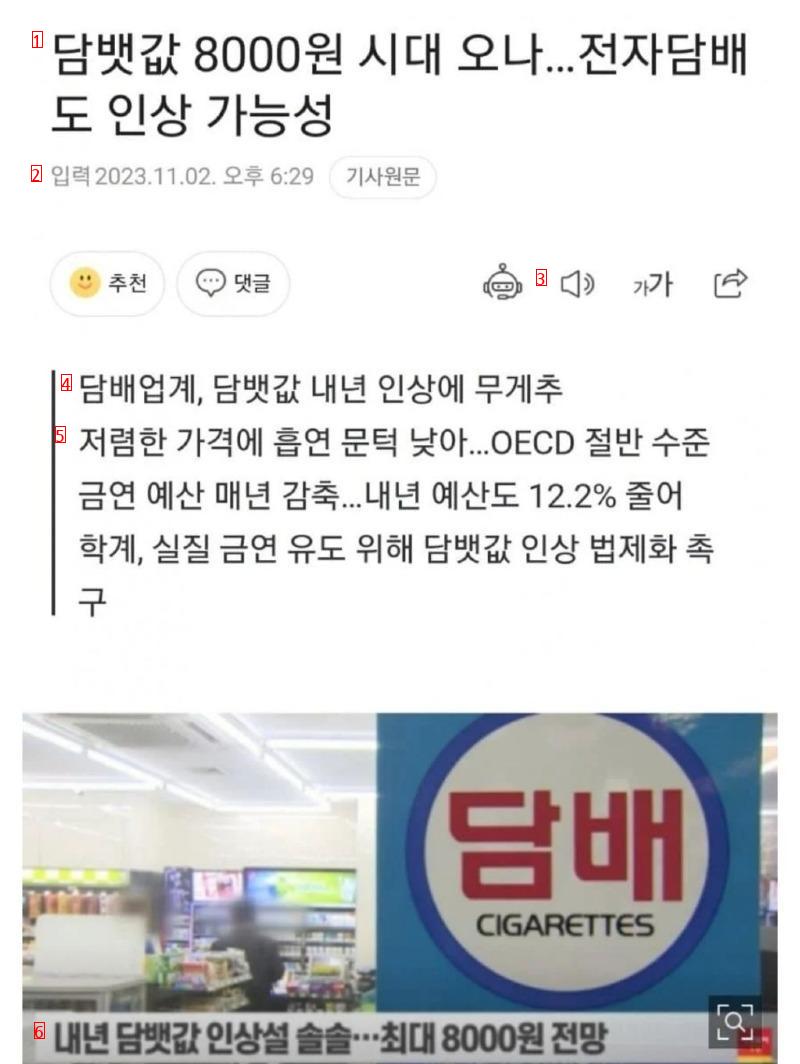 긴장되는 흡연인들