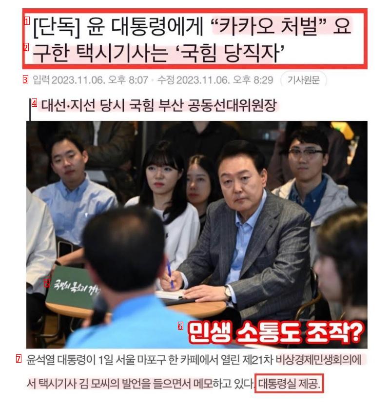 또 조작하다 걸린 대통령실 ㅋㅋㅋㅋㅋㅋㅋ