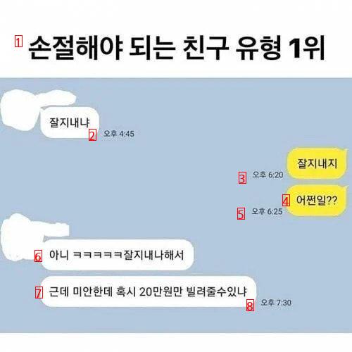 손절해야 되는 친구 유형 1위.jpg