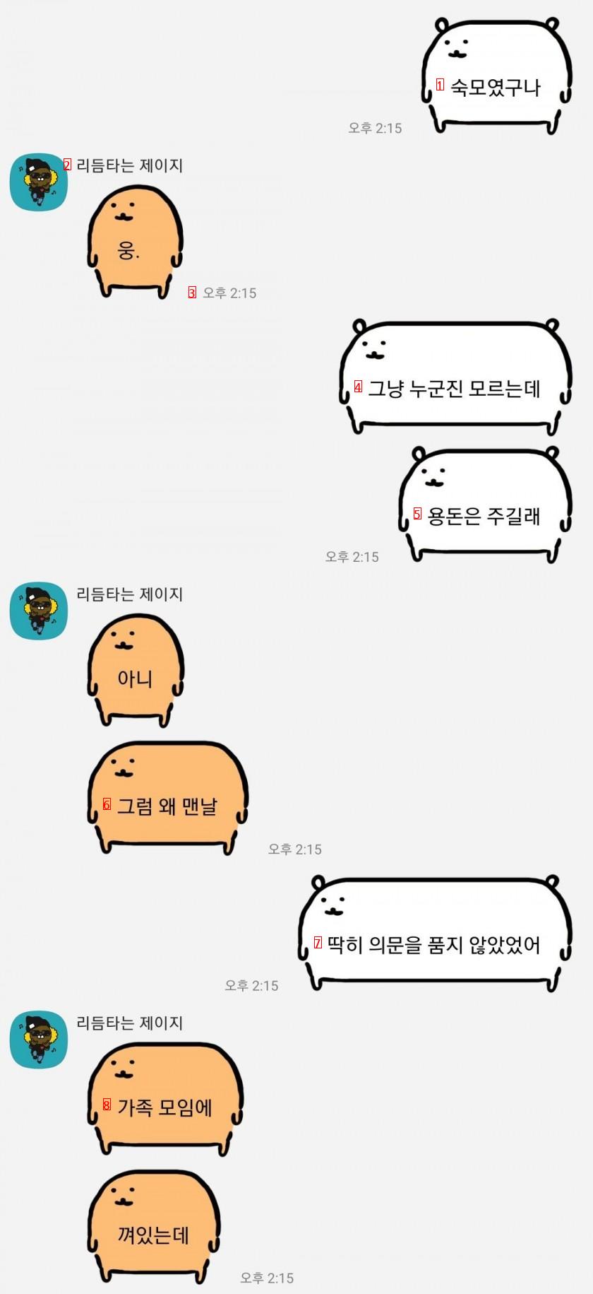 맨날 가족 모임에 나오는 여자 누구임