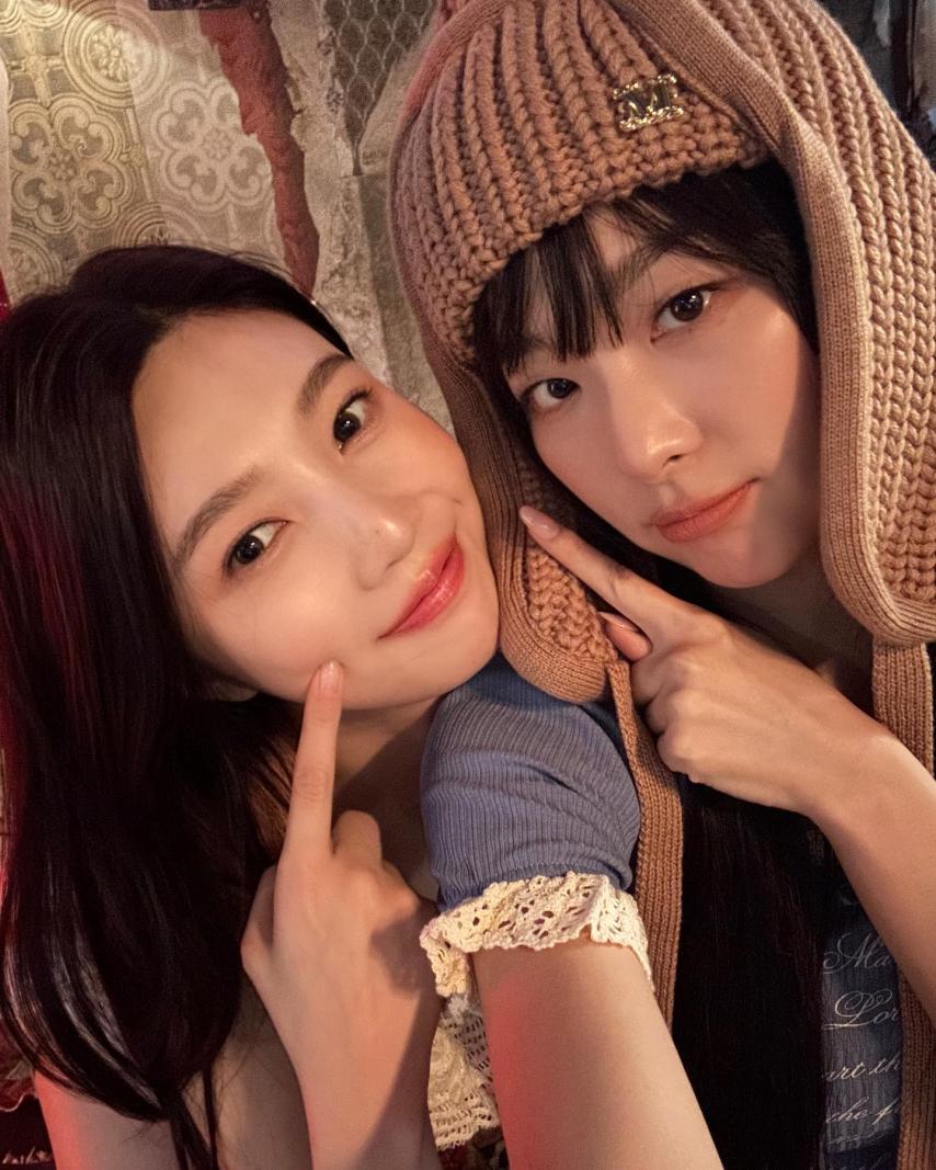 조이 레드벨벳 인별 with 슬기 예리 웬디 아이린/ 조이 동물농장