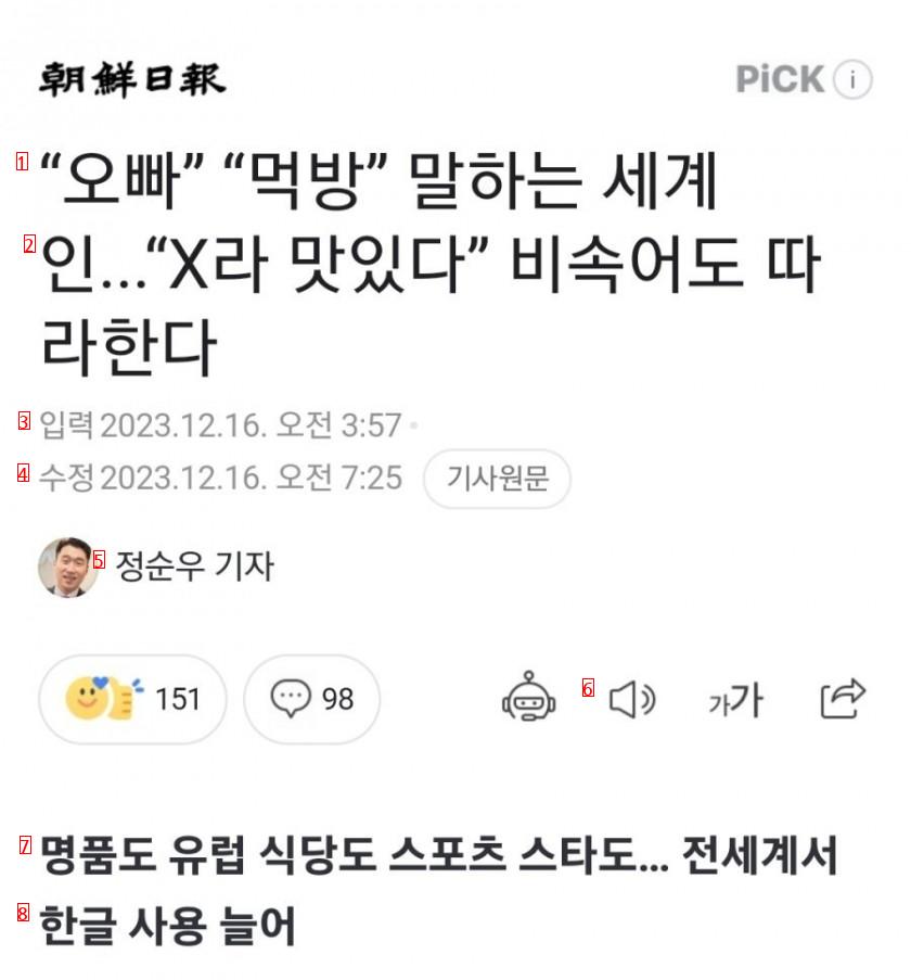 전 세계 인기 5위 언어가 된 한국어 ㄷㄷ