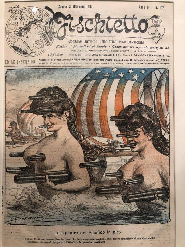 19??) 1907년에 그려진 군함 포스터.jpg