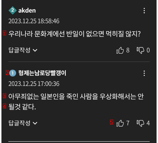 한소희 조선일보 기사 댓글